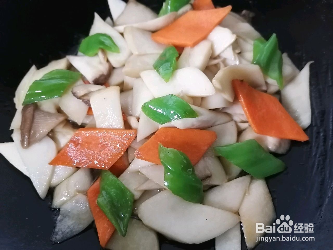 胡萝卜炒杏鲍菇怎么做