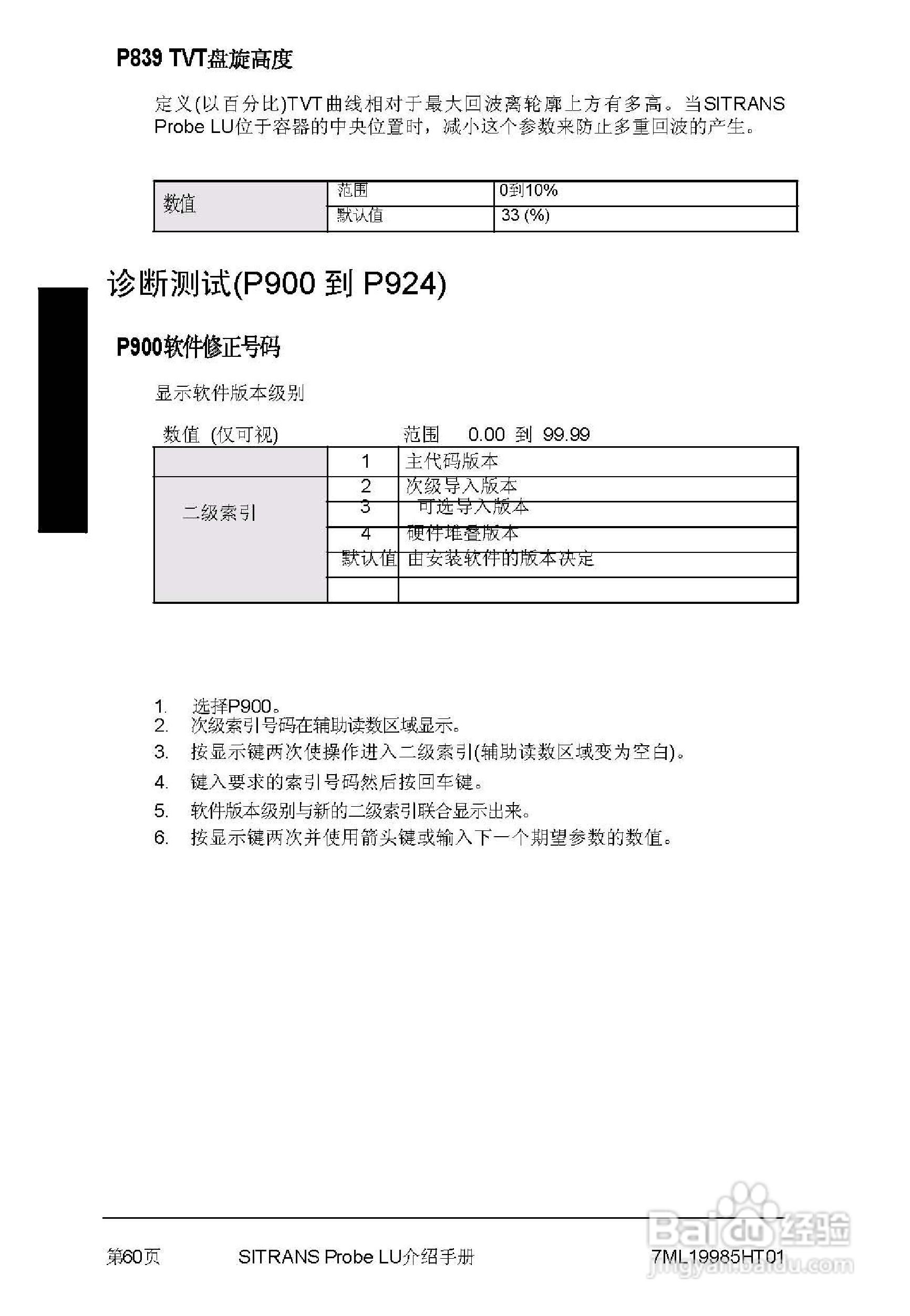 PLU系列超声波液位计使用说明书:[7]