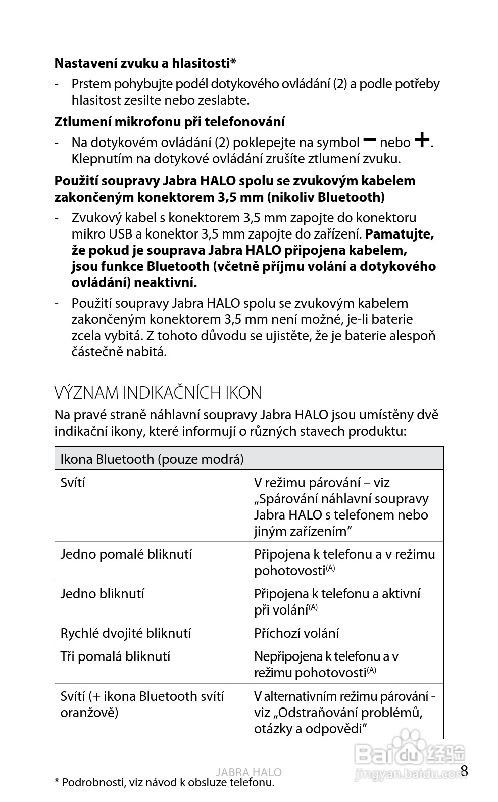Jabra BT650s蓝牙耳机使用手冊:[30]