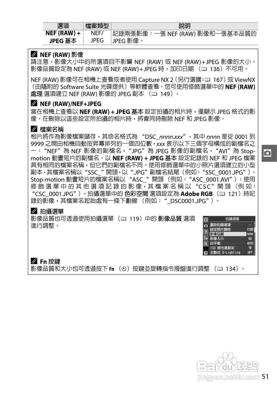 尼康D3000数码相机使用说明书:[7]