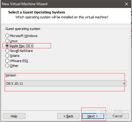 VMware 12 如何安装Mac OS X 10.11苹果系统