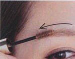 眉粉怎眼打造自然眉型