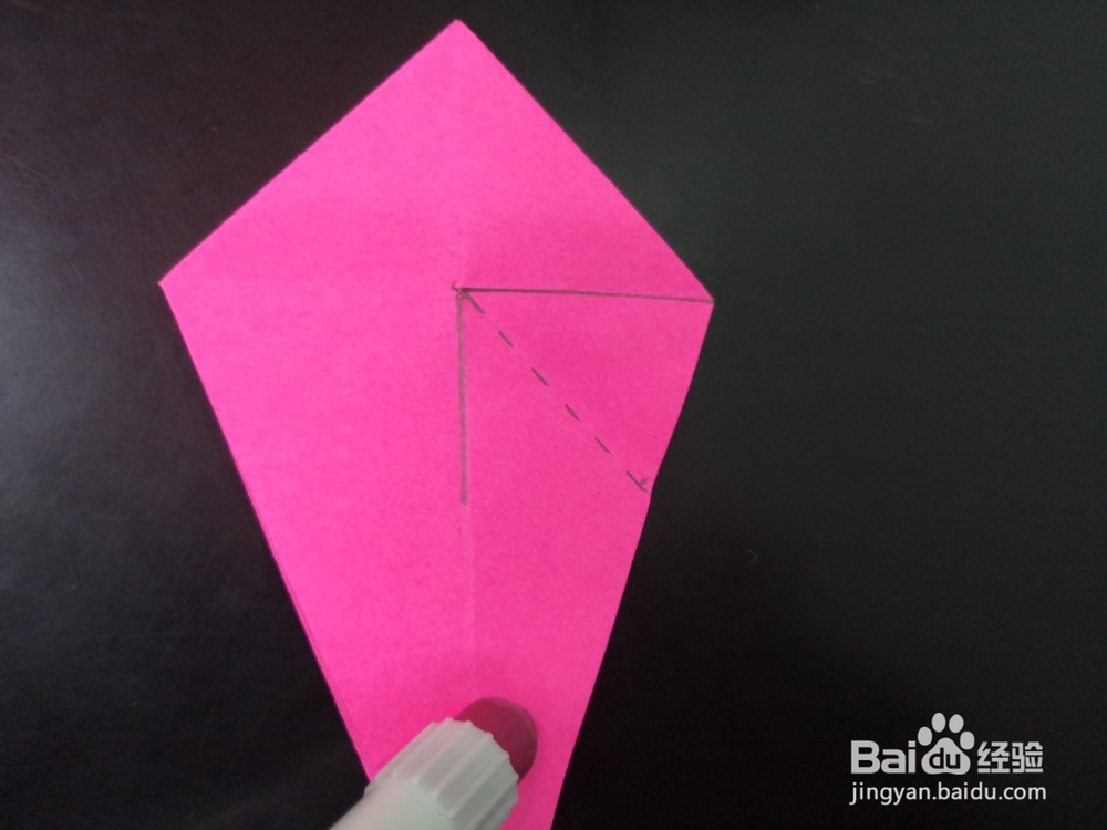 折纸:来一朵简单玫瑰