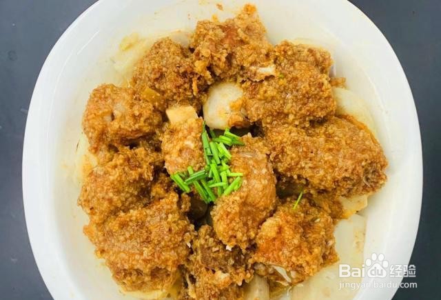 家庭蒸芋头排骨