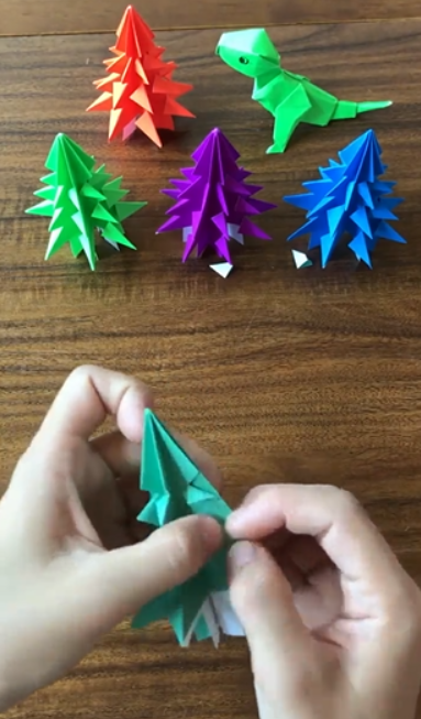 折树最简单的方法图片