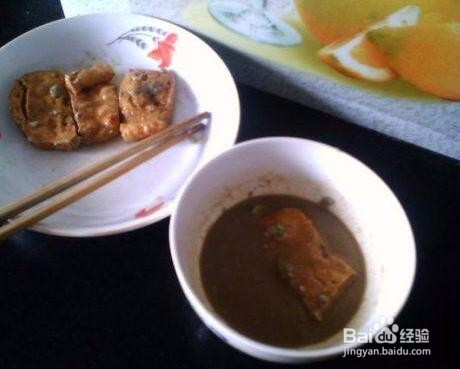 街边油炸臭豆腐的做法