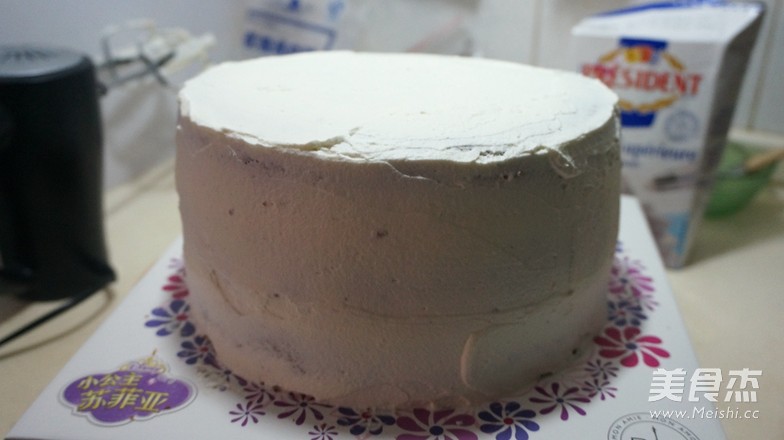 小清新奶油裱花蛋糕