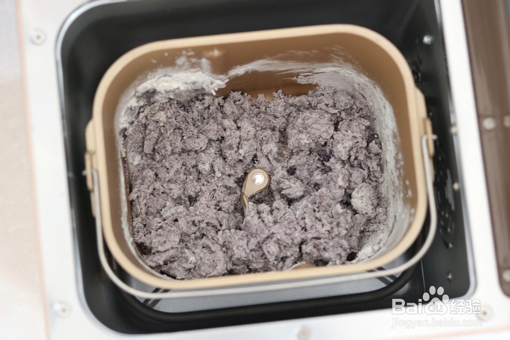 奶香紫米小馒头