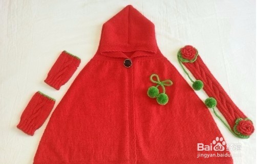 简单易学披风编织方法