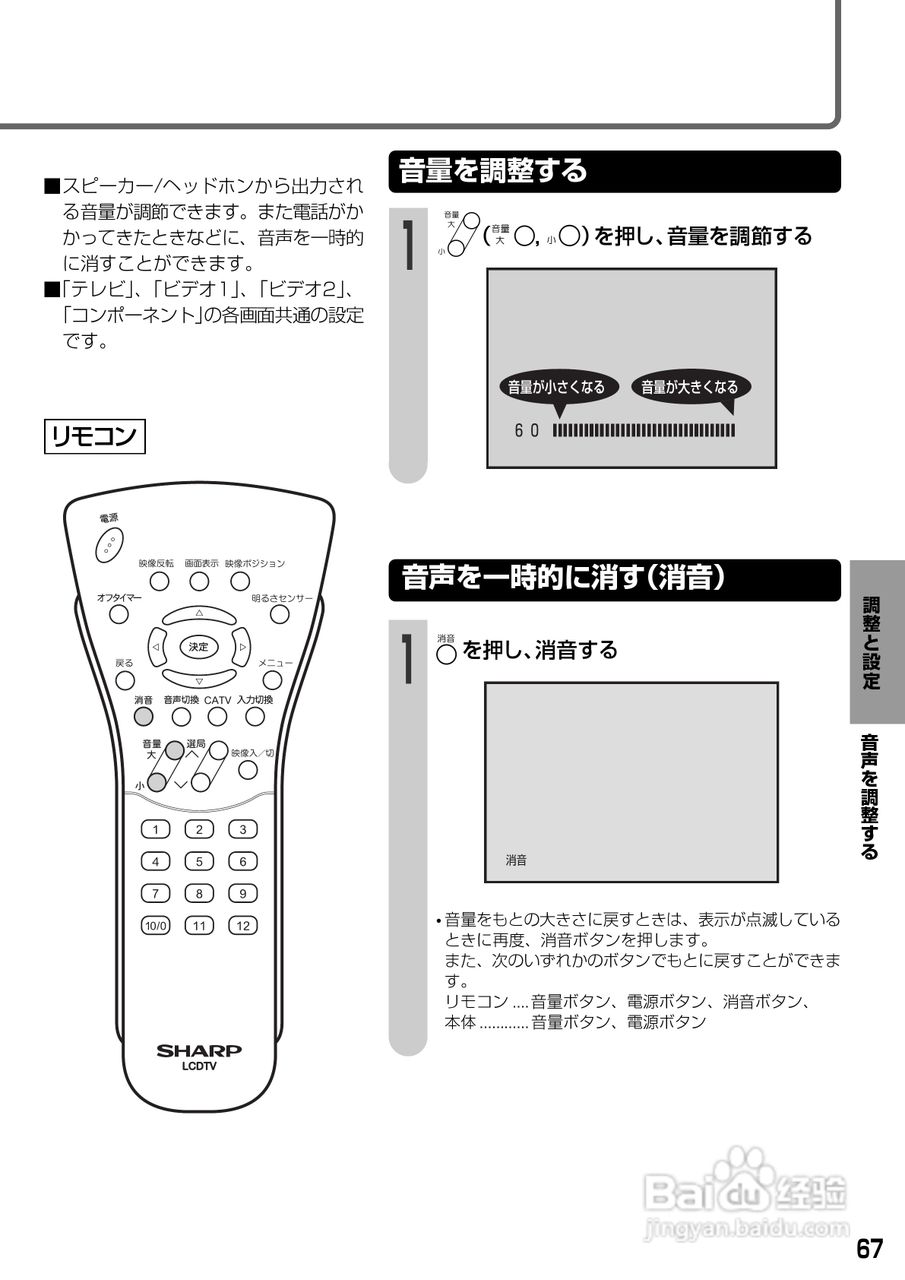 SHARP LC-20S1显示器说明书:[7]