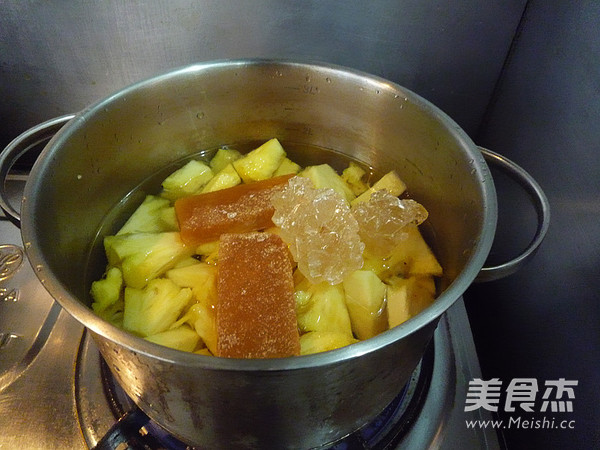 糖水菠萝的做法