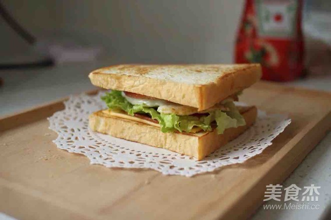 早餐三明治的做法