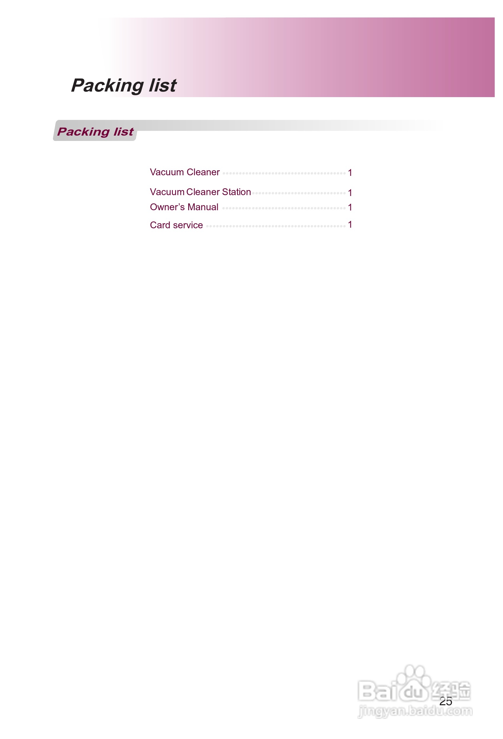 LG VH9001DS吸尘器机使用说明书:[3]