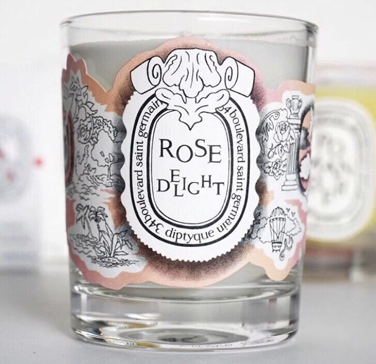 Diptyque2018情人节限定香薰蜡烛 | Rose系列