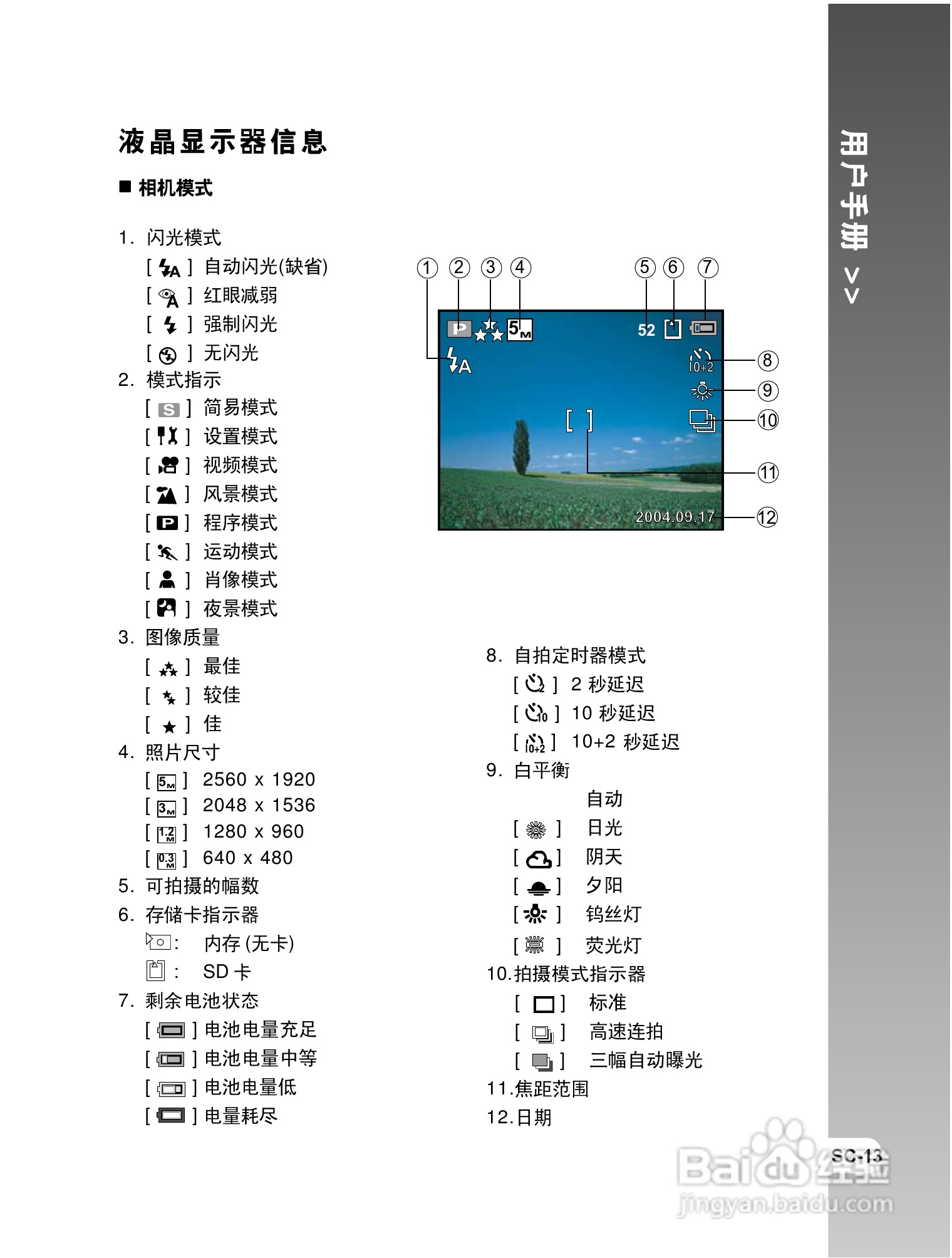 拍得丽 IQ DIGITAL 58e型数码相机使用说明书:[2]