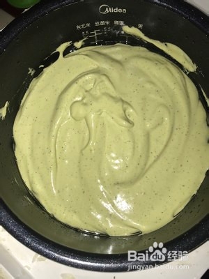电饭锅抹茶蛋糕