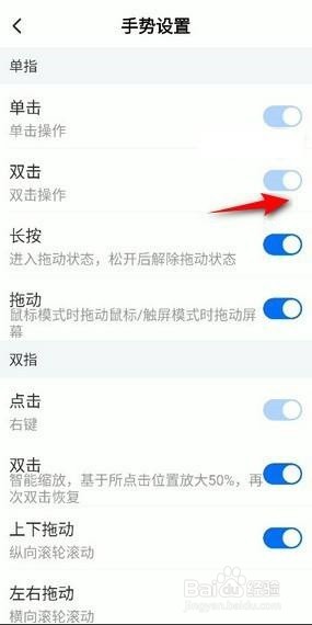 ToDesk在哪里设置双击手势