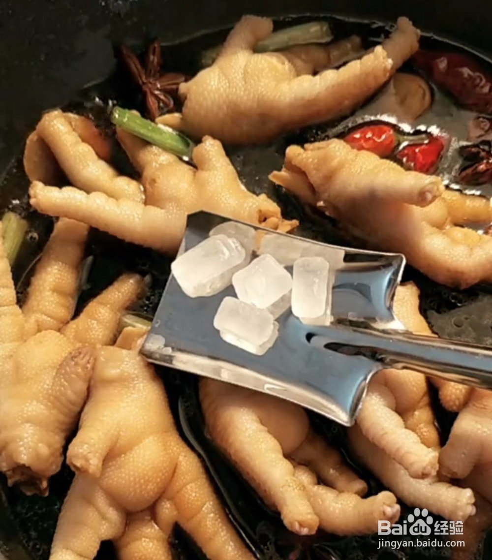 家庭版红烧鸡爪的做法