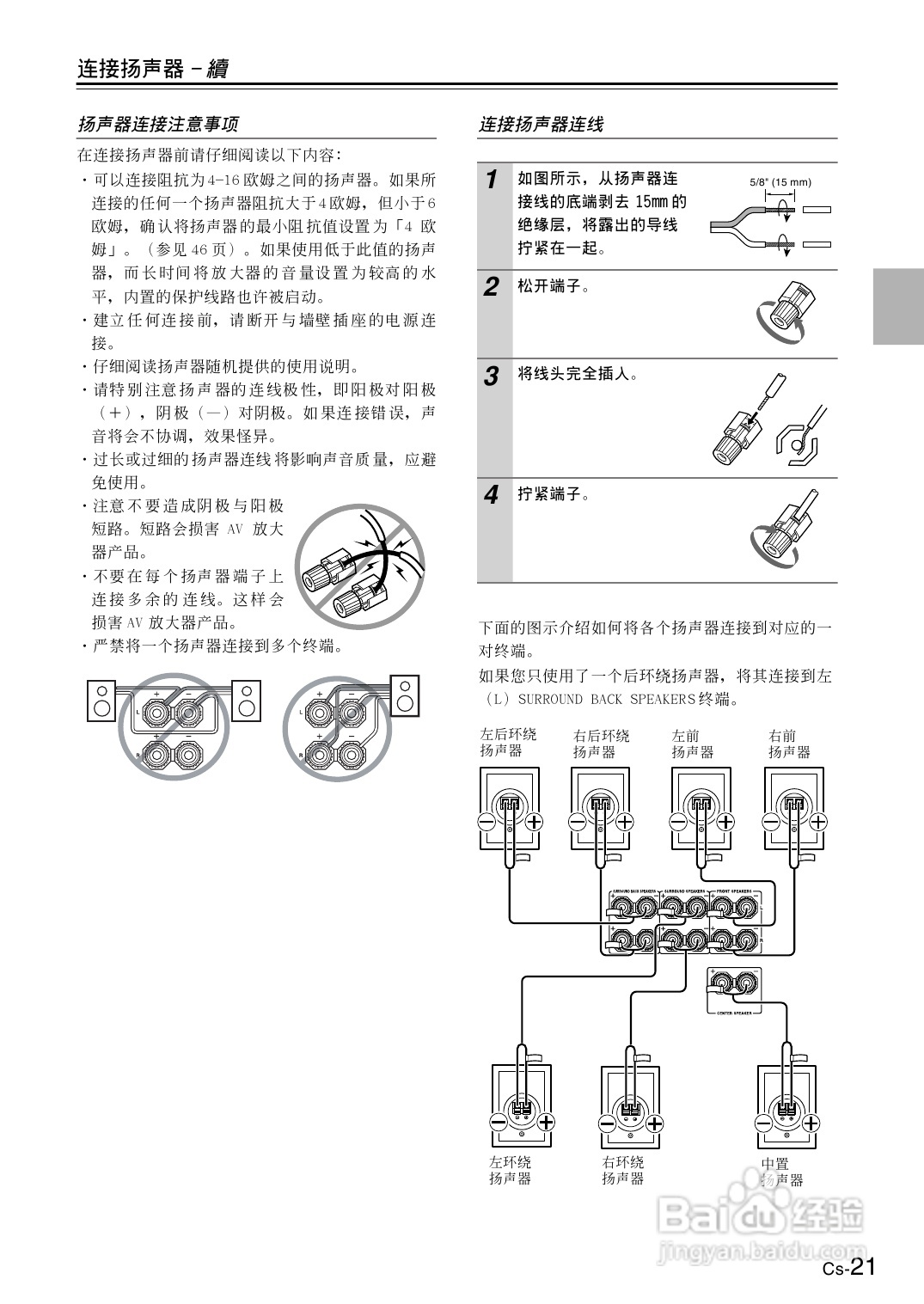 安桥AV放大机TX-SR804型使用说明书:[2]