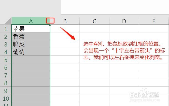 excel表格怎么设置行高列宽?行高列宽快速设置