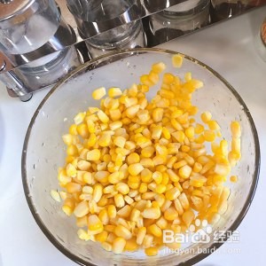 食补养生黄金玉米烙的做法