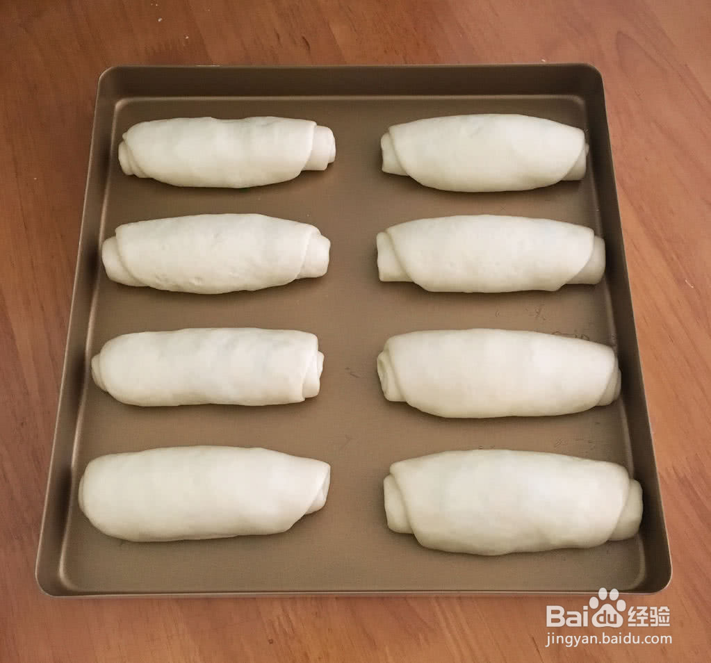 葱香面包的做法