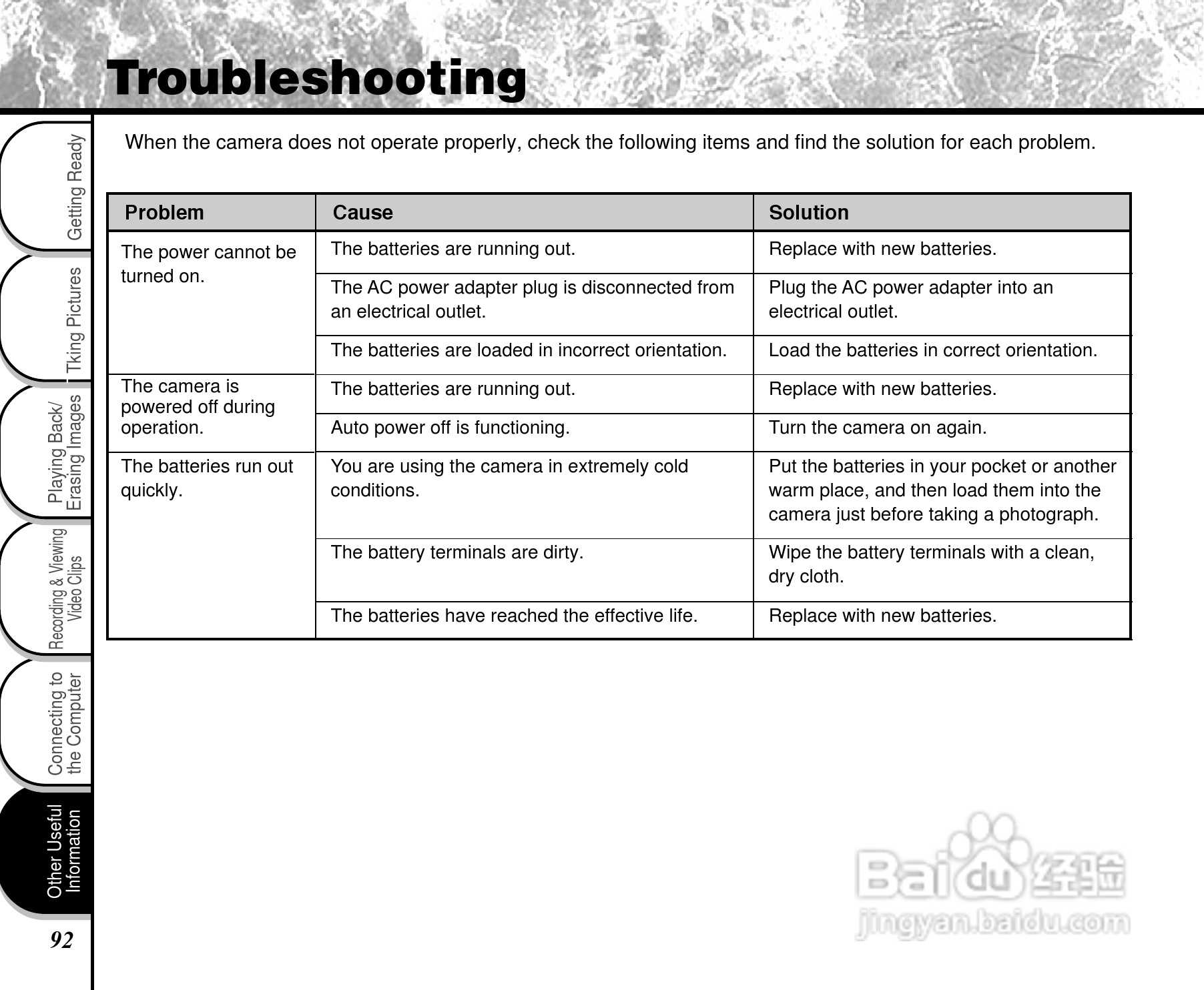 东芝PDR-2300数码相机使用说明书:[10]
