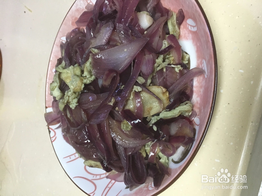 洋葱炒鸡蛋好吃的新做法