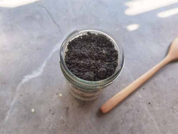 黑芝麻隔夜燕麦