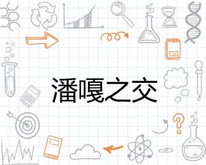 潘嘎之交的意思是什么