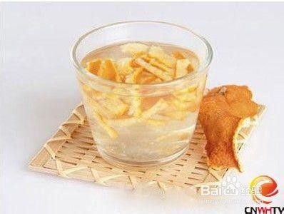 新鲜橘子皮的妙用