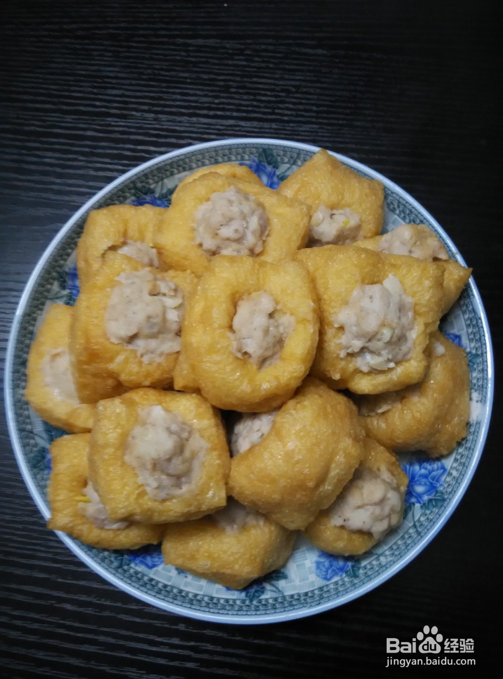 油豆腐塞肉的做法