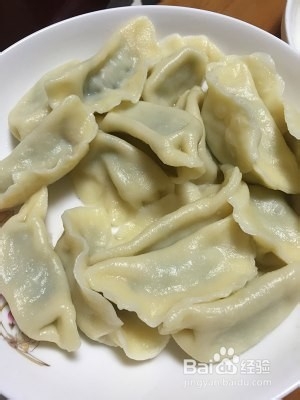 食补养生韭菜猪肉饺子馅