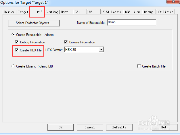 如何用keil c51建立C51工程并配置设置
