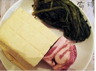 北方冬季家常菜---雪里蕻炖豆腐