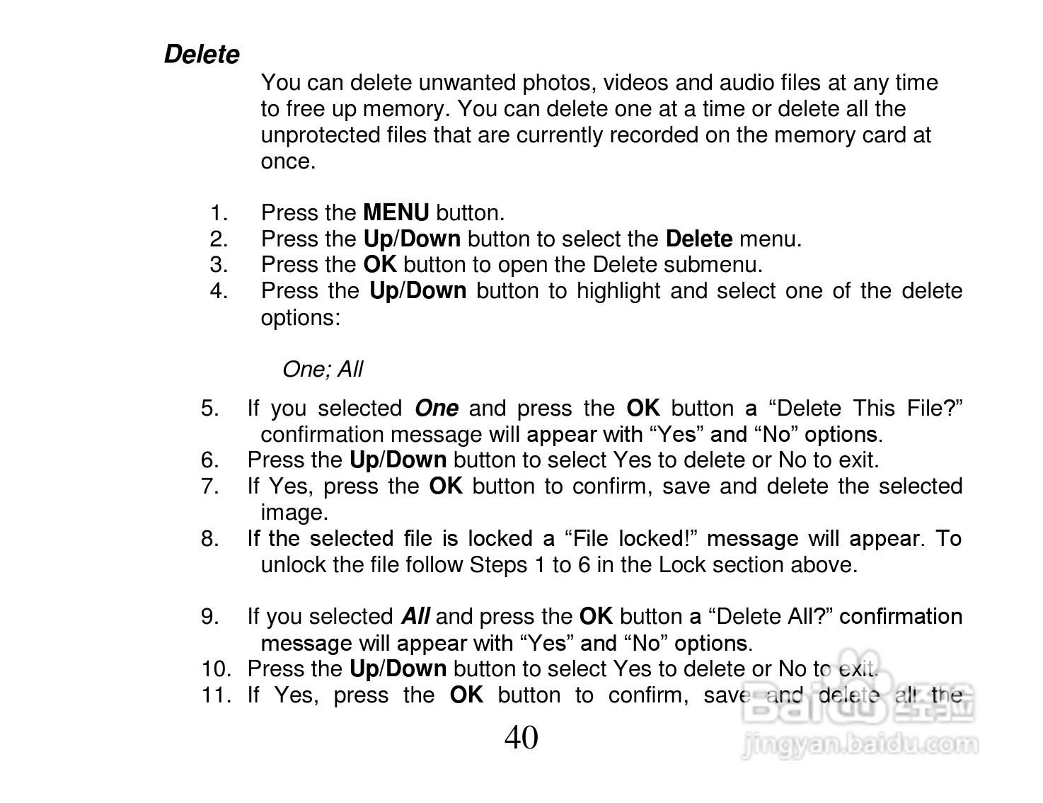 Vivitar DVR 518摄像机使用说明书:[5]