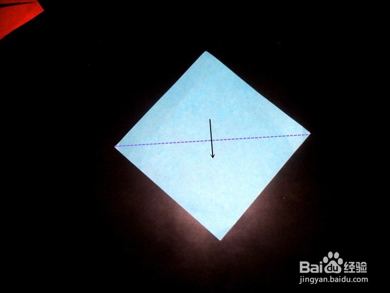 如何折叠双正方形