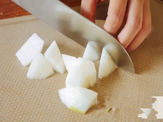 雪梨山楂开胃粥怎么做