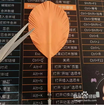 我的手工制作—羽毛笔杆