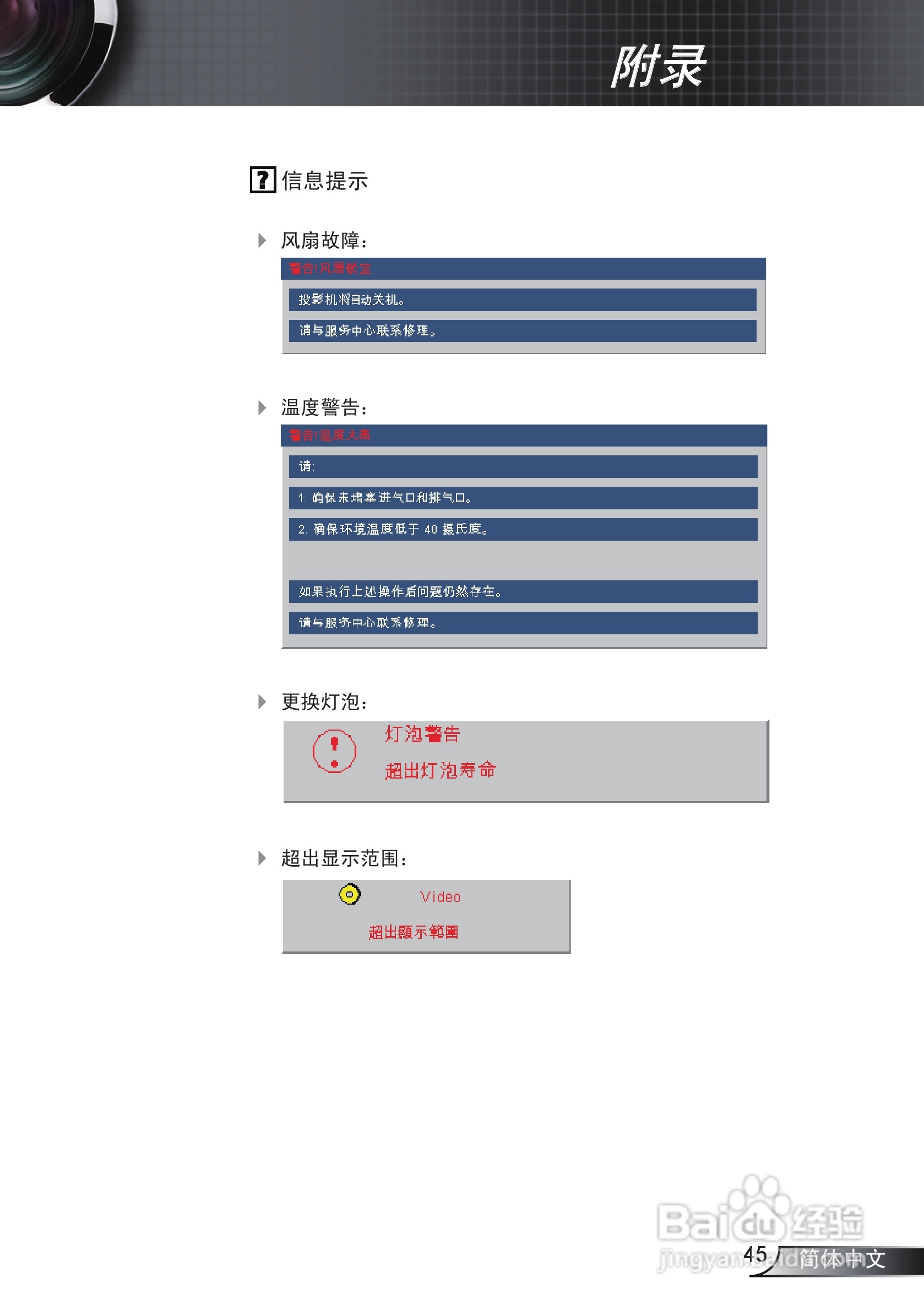 奥图码EW330投影机使用说明书:[5]