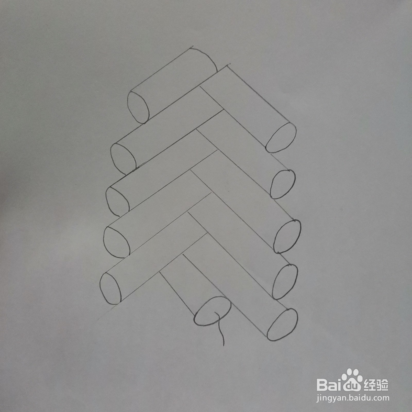 鞭炮的简单画法