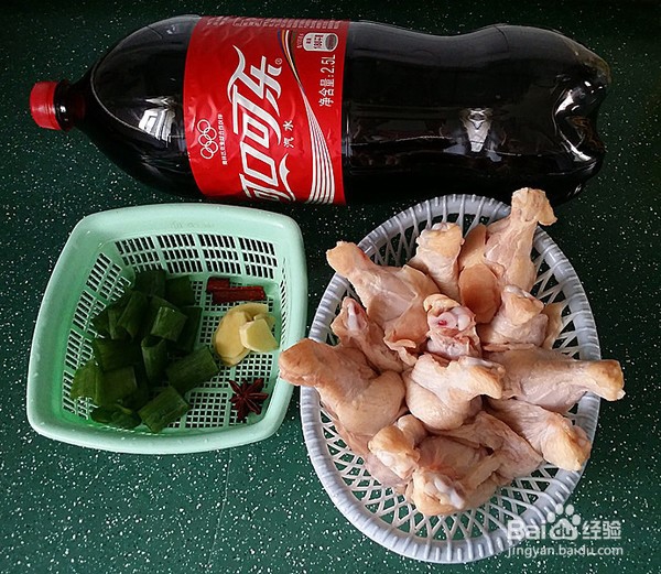 好看好吃的可乐鸡腿