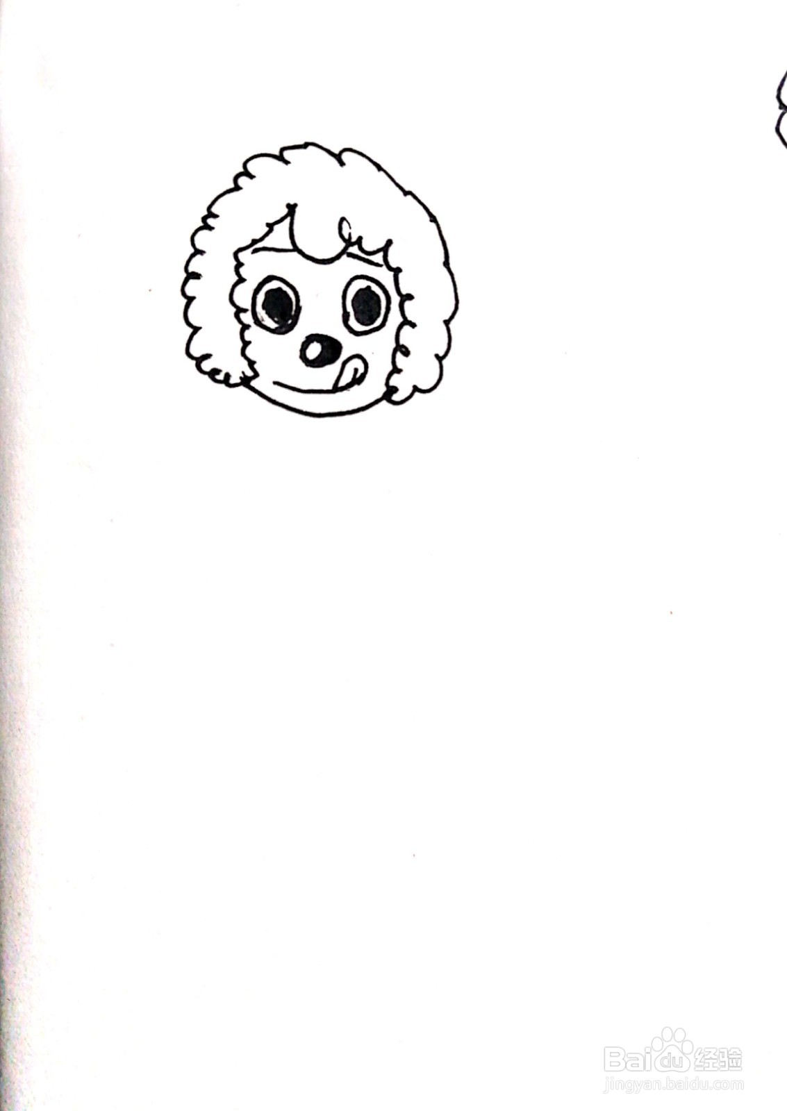 喜洋洋线描画怎么画