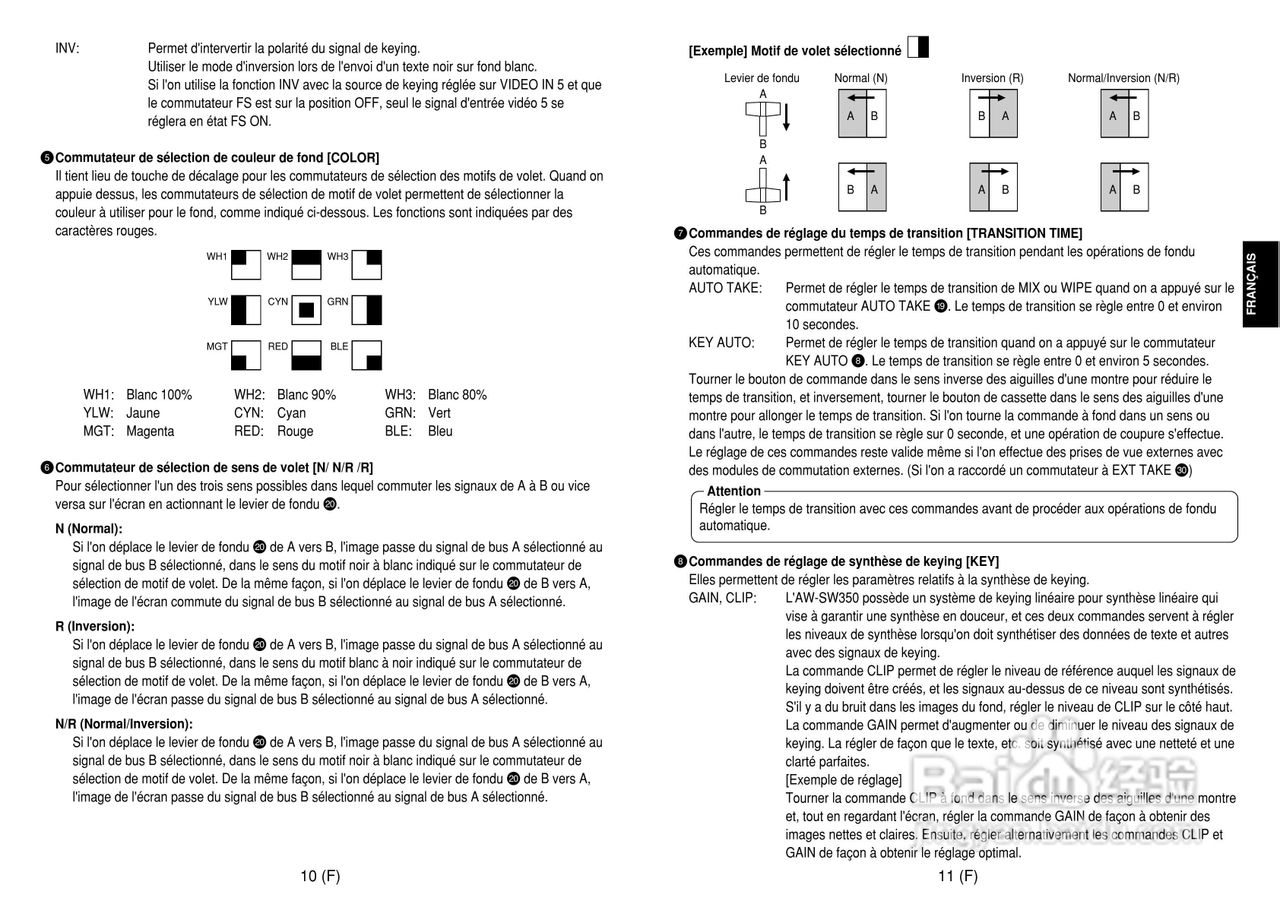 松下 AW-SW350E切换器操作说明书:[5]