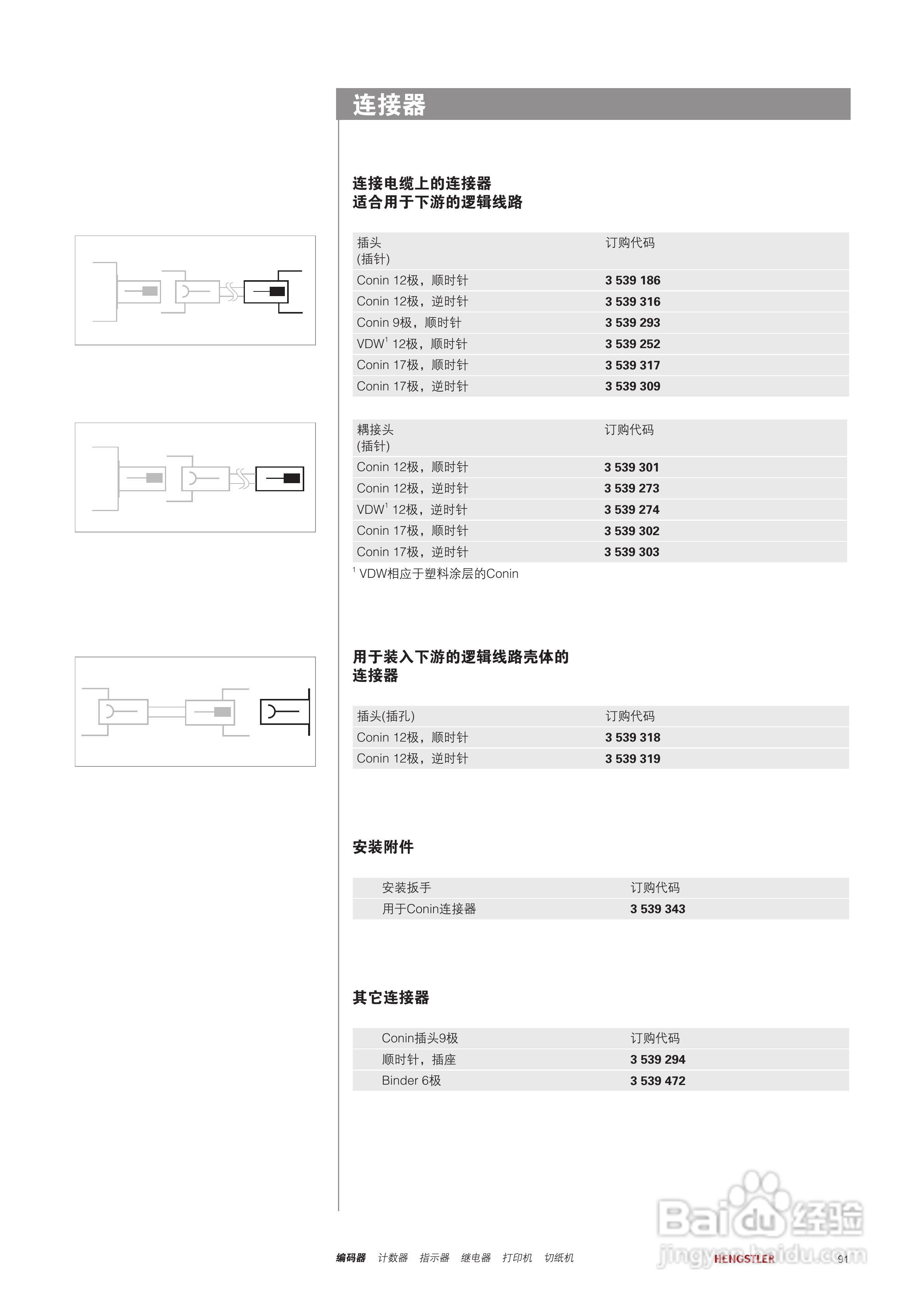 Hengstler 绝对值型编码器产品说明书:[10]