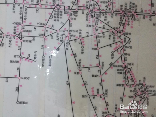 全国铁路客运运价里程接算站示意图画法口诀