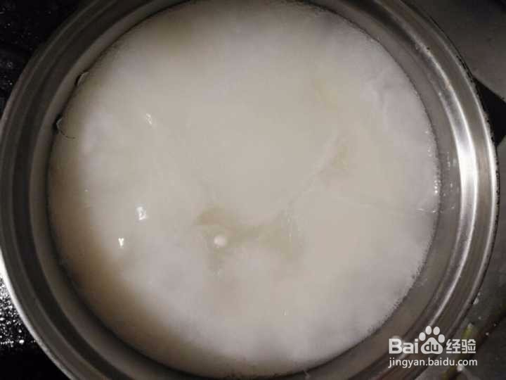 鸡蛋稀饭的做法