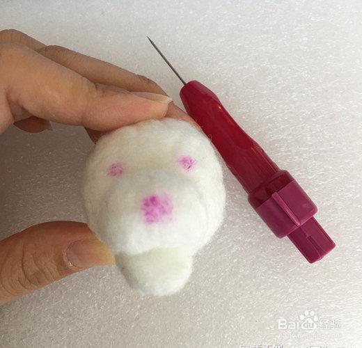 简单好看的泰迪犬羊毛毡diy教程