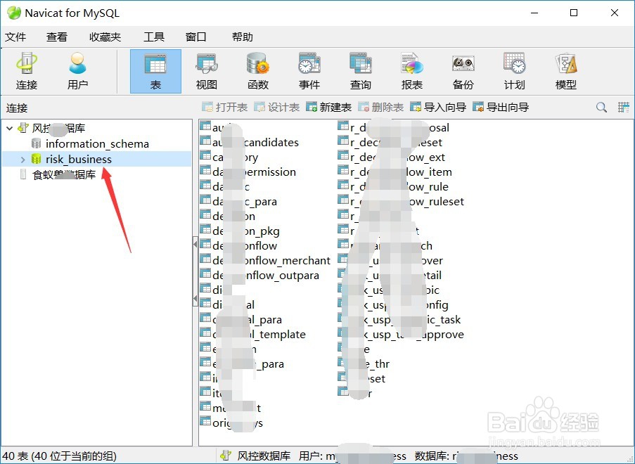 Navicat怎么导出数据结构
