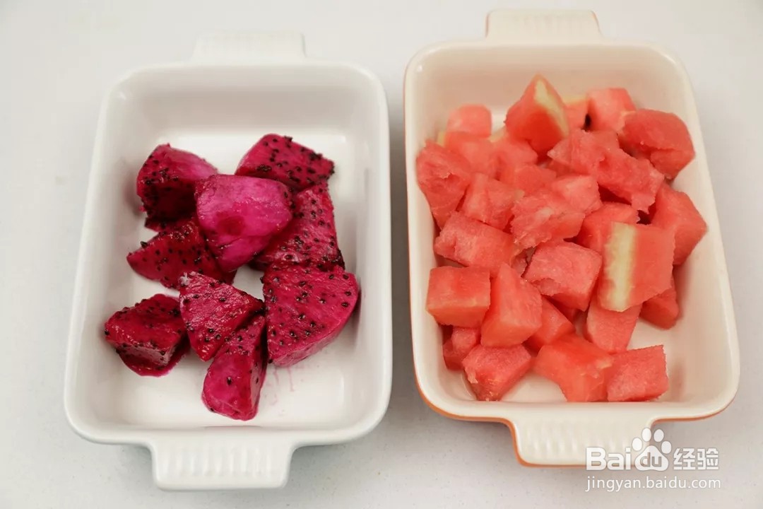 西瓜冰淇淋的做法